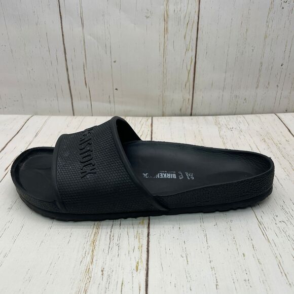 Birkenstock Barbados Eva Slides Mens Size EU 41 M8 W10 Black Sandals - Picture 4 of 11